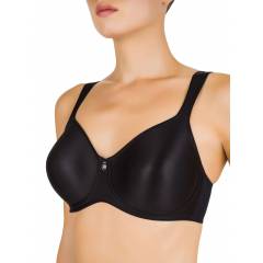 Felina 203201 thermoformed wireless bra PURE BALANCE black side