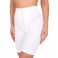 Felina 8276 High Waist Slimming Shorts WEFTLOC white front