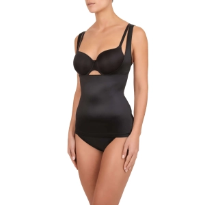 Conturelle 81822 Body-Shaper Top SOFT TOUCH black side set with bra
