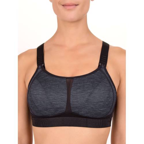 Felina MOVE by CONTURELLE sports bra 803820 high support antracite melange front