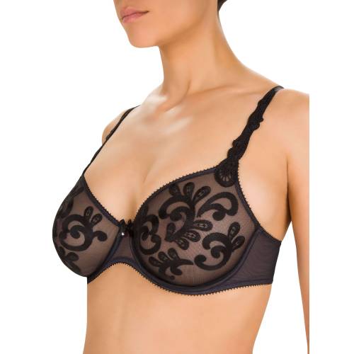 Felina Conturelle 802864 bra with thermally embossed cups SPARKLE black side