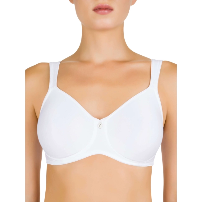 Felina 203201 thermoformed wireless bra PURE BALANCE white front